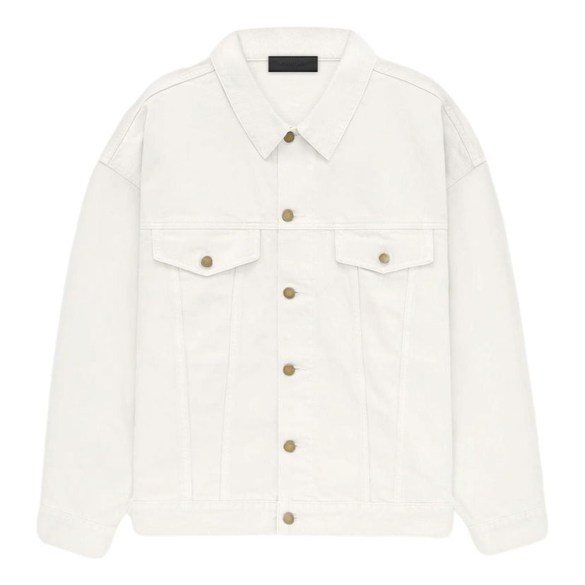 Jakna Fear of God Fear of God Essentials Denim Jacket Bijela | 202BT234271F
