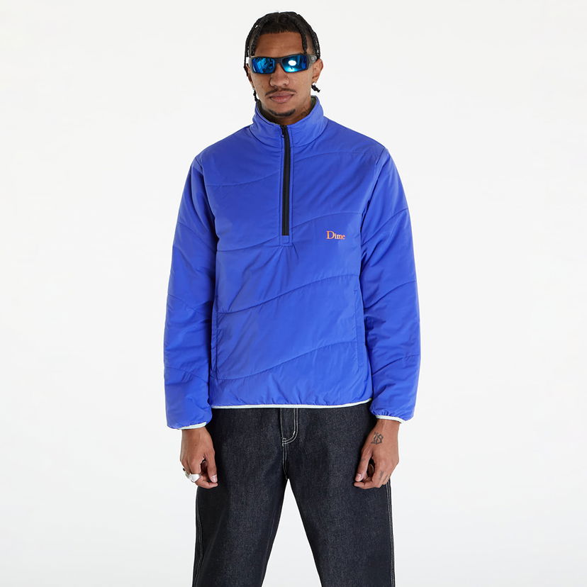 Jakna Dime Trail Half Zip Jacket Plava | DIMESP242BLU