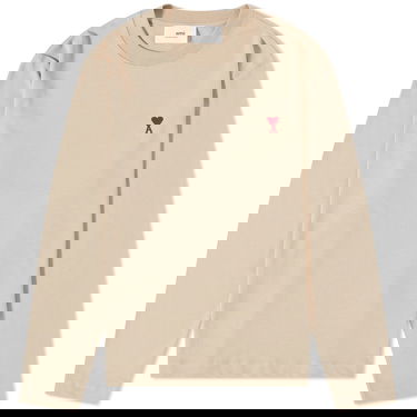 Majica kratkih rukava AMI Small A Heart T-Shirt Bež | UTS205-726-265, 0