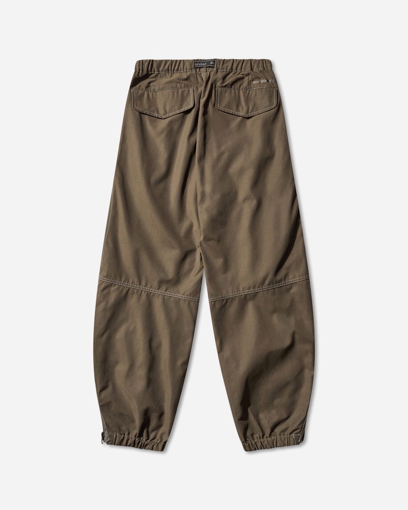 Hlače and wander High Count Cloth Side Zip Hem Pants Smeđa | 5745282096 182