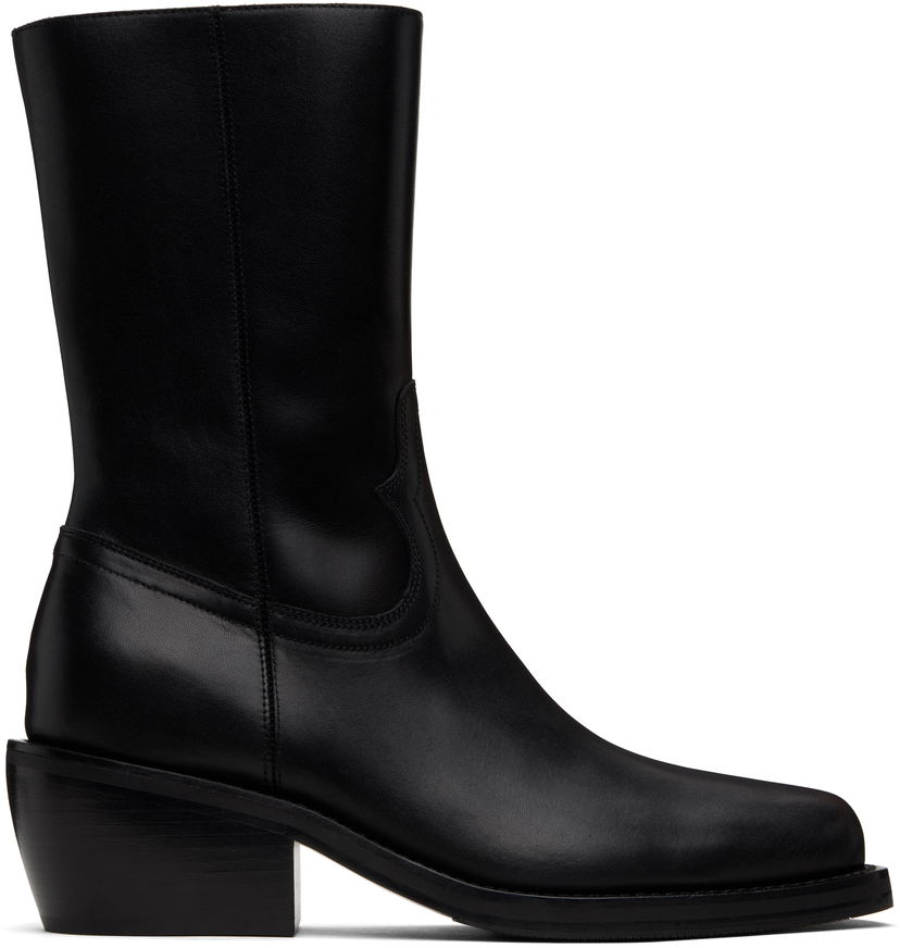 Odjeća Dries Van Noten Dries Van Noten Leather Boots Crna | MS251-753