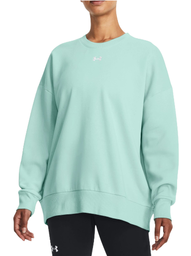 Dukserice Under Armour Rival Fleece Oversized Tirkiz | 1379491-361