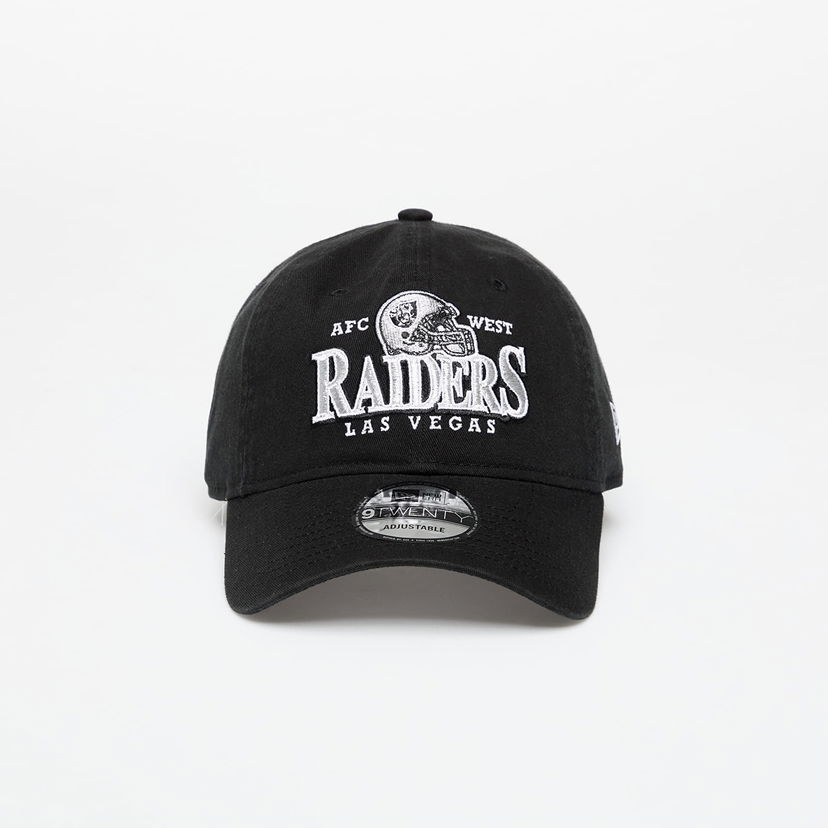 Kapa New Era Las Vegas Raiders Helmet 9TWENTY Adjustable Cap Crna | 60667635