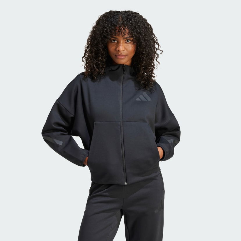 Dukserice adidas Performance Z.N.E. Full-Zip Crna | JE7848