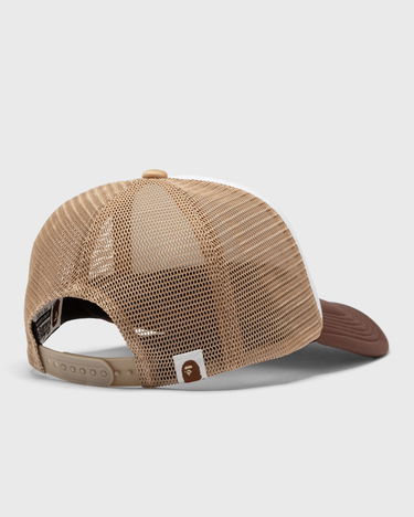 Kapa BAPE A BATHING APE College Mesh Cap Beige Universal Smeđa | 001CPK801012M BEI, 2
