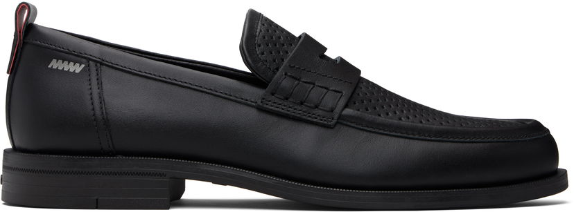 Tenisice i cipele BOSS Hugo Perforated Loafers Crna | 50548646