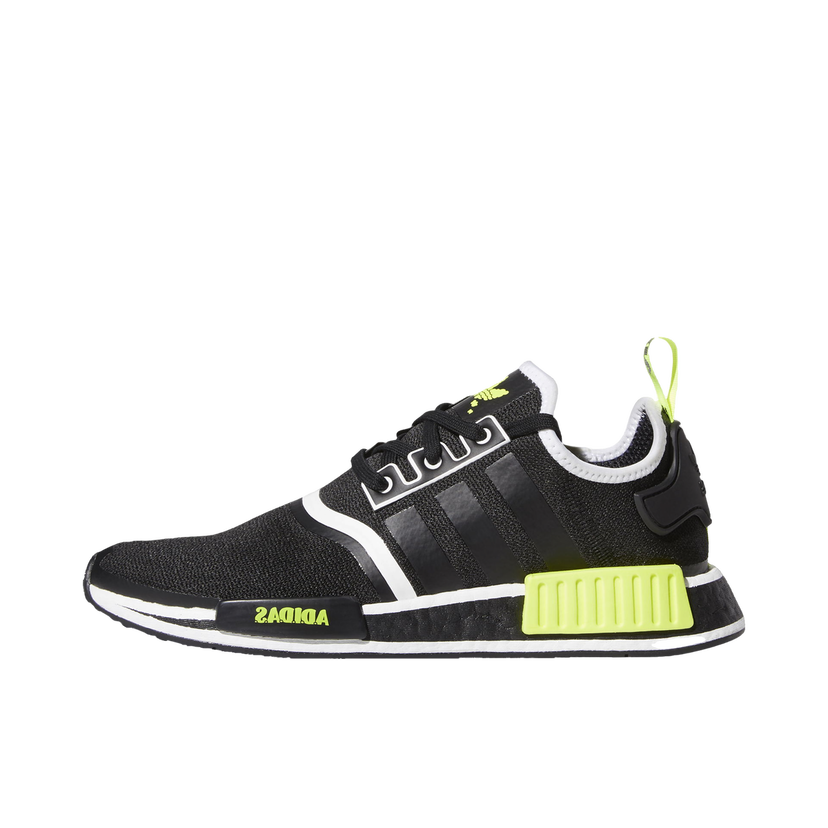 Tenisice i cipele adidas Originals NMD R1 Black Solar Yellow Crna | GV7183