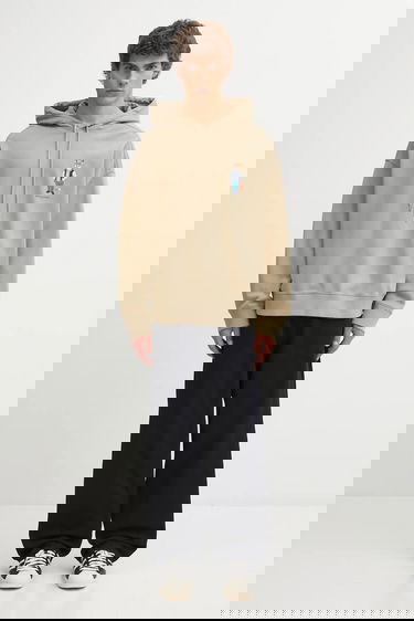 Dukserice MAISON KITSUNÉ Dressed Fox Oversize Hoodie Bež | PM00707KM0340, 4