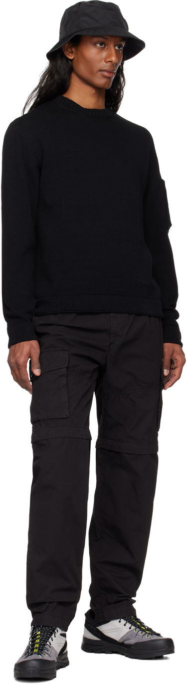 Cargo hlače C.P. Company C.P. Company Loose Patch Pocket Cargo Pants Crna | 18CMPA115A-006475G, 3