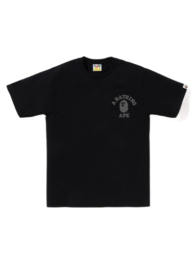 Majica kratkih rukava BAPE Speed Racer College ATS Tee Crna | 1J30-110-038