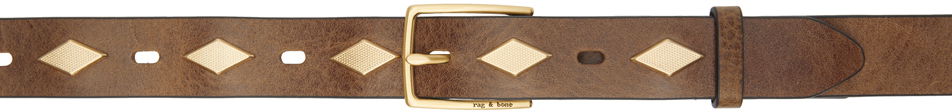 Pojasevi rag & bone Rag & Bone Colin Studded Belt Smeđa | WJW23F1029ST29, 0