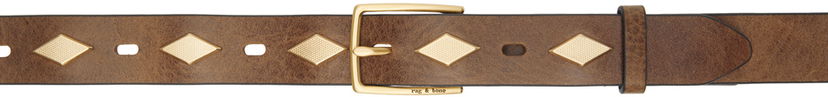 Pojasevi rag & bone Rag & Bone Colin Studded Belt Smeđa | WJW23F1029ST29