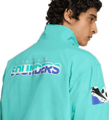 Vjetrovka adidas Originals Originals Seattle Sounders FC Anthem Jacket Tirkiz | jm5026, 3