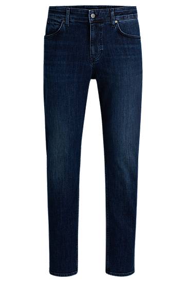 Jeans BOSS Maine Regular-Fit Coolmax® Jeans Plava | 50533034
