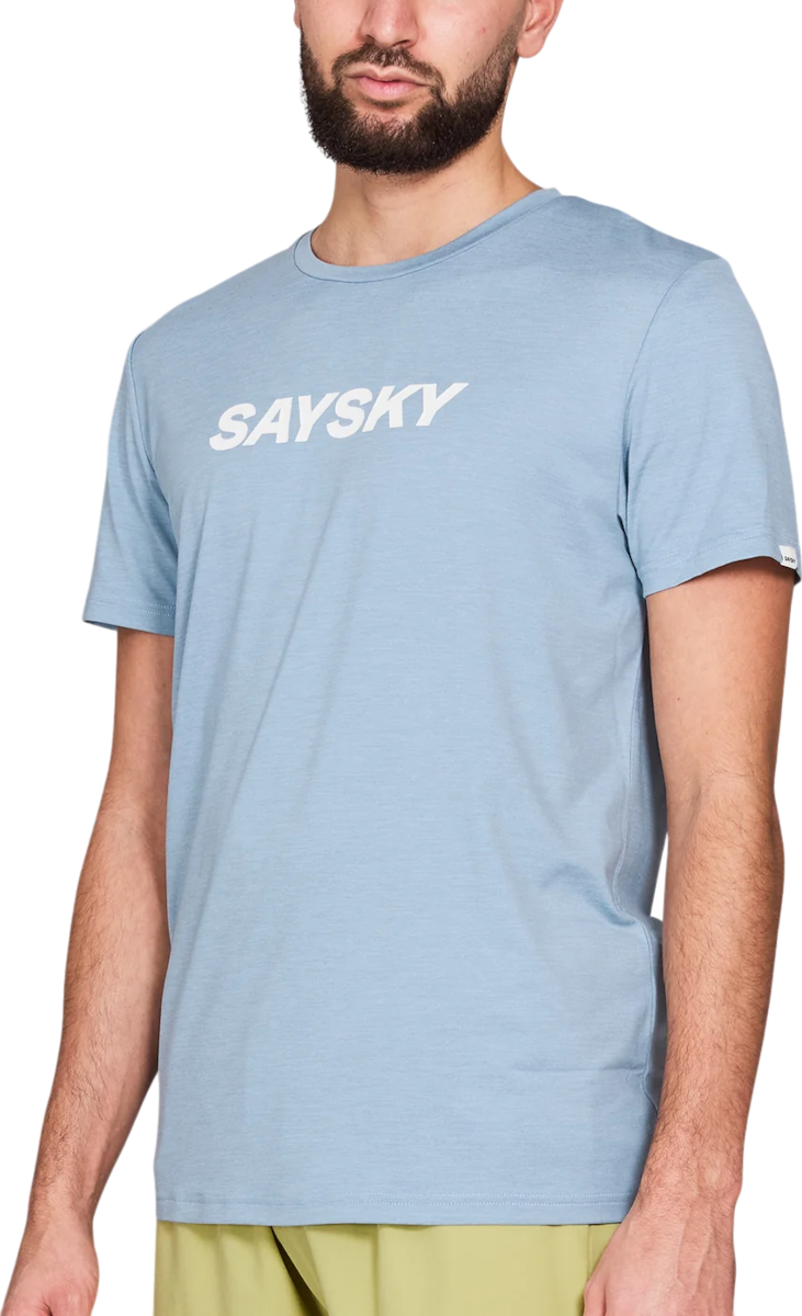 Majica kratkih rukava Saysky Saysky Logo Pace T-Shirt Plava | nmrss20c2010, 0