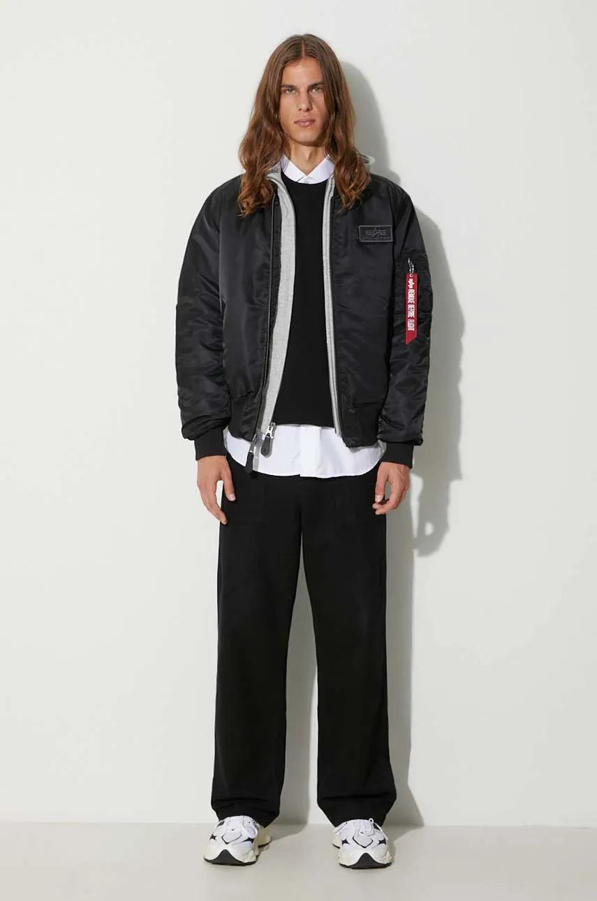 Bomber jakna Alpha Industries MA-1 D-Tec Bomber Jacket Crna | 183110.03, 1