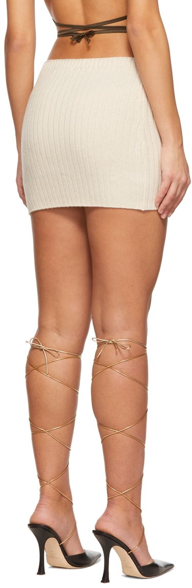 Suknja GUIZIO Guizio Wool Mini Skirt Bež | DGF21M1026, 2