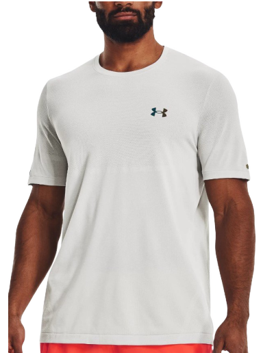 Majica kratkih rukava Under Armour Rush Seamless Legacy Tee Siva | 1376781-100