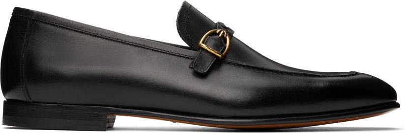 Odjeća Tom Ford Tom Ford Burnished Leather Martin Loafers Crna | J1401-LCL345X