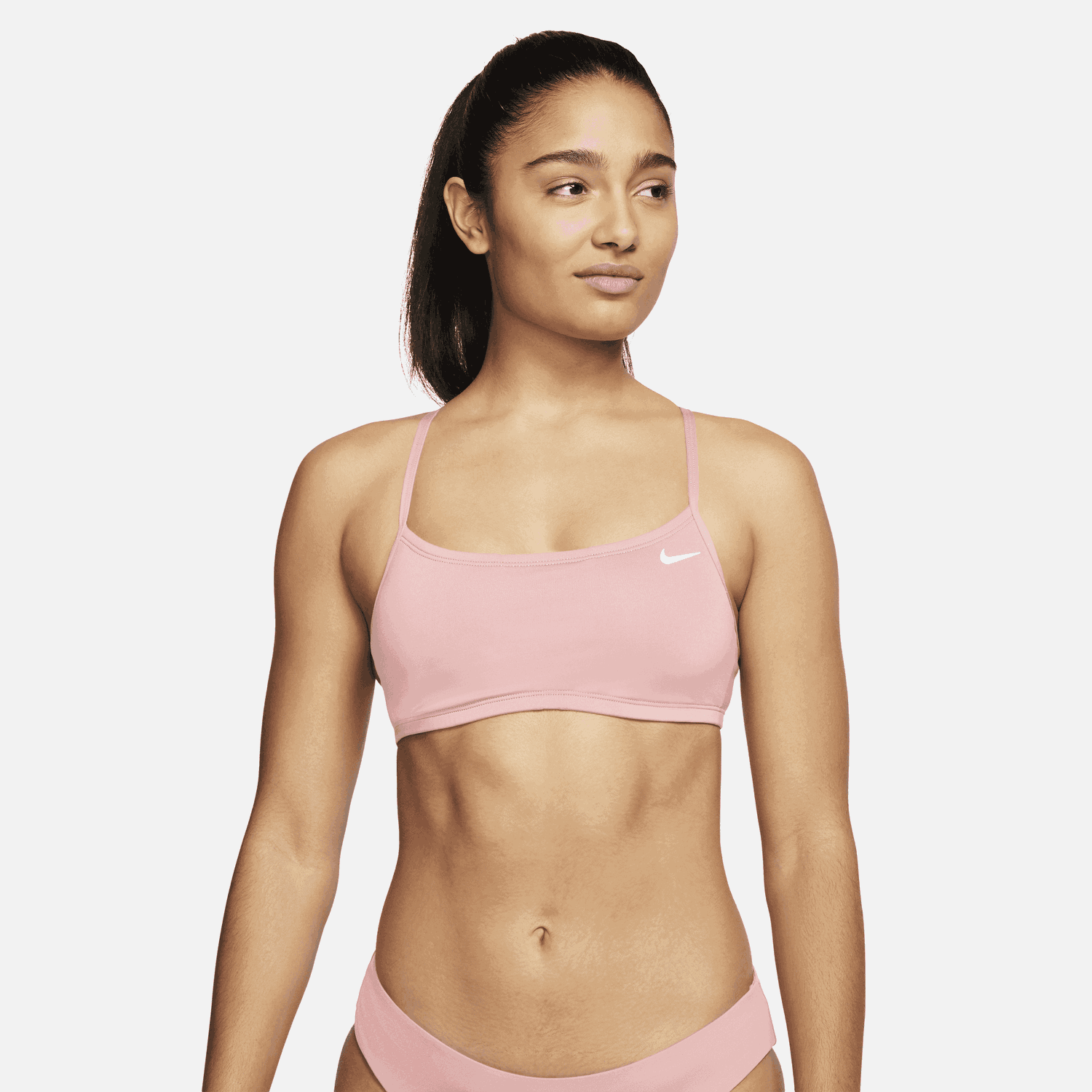 Kupaći kostimi Nike Essential Racerback Bikini Top Ružičasta | CW9558-697, 0
