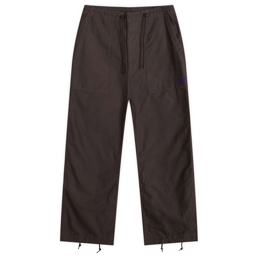Cargo hlače Needles Needles Fatigue Pants, Size Large Smeđa | QV147-B