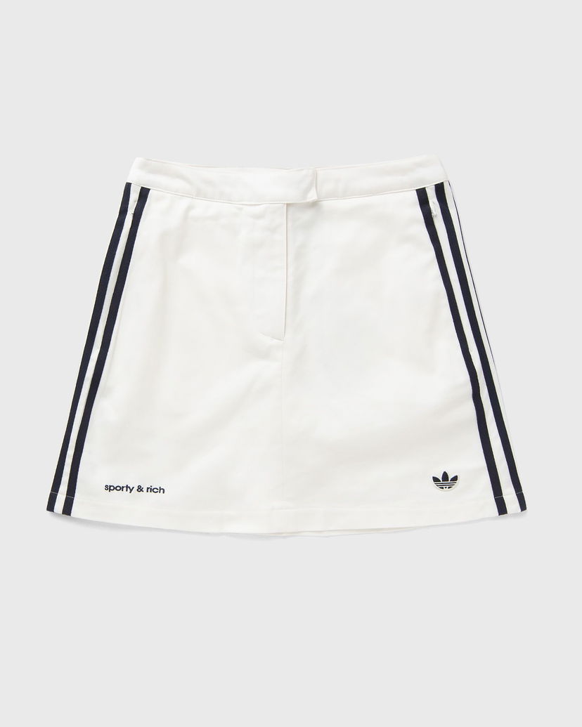 Suknja adidas Originals Sporty & Rich Skort Bijela | JL7194