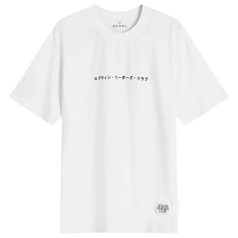 Majica kratkih rukava EDWIN Uniform T-Shirt, Size Large Bijela | I035029-0267