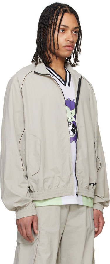 Vjetrovka Off-White Off-White Split Track Jacket Bež | OMBD05AS25FAB0010500, 1