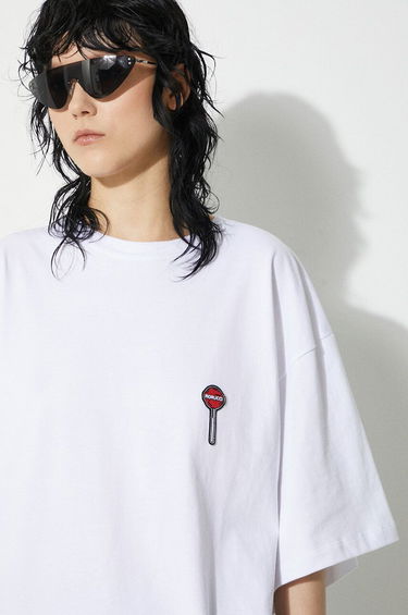 Majica kratkih rukava Fiorucci Fiorucci Lollipop Patch Boxy T-Shirt Bijela | M01FPTSH103CJ01WH03, 4