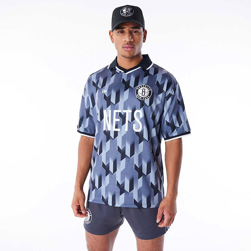 Dres New Era NBA Brooklyn Nets Soccer Jersey Plava | 60565027