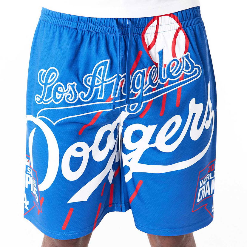 Kratke hlače New Era Large Logo Shorts Plava | 60502688