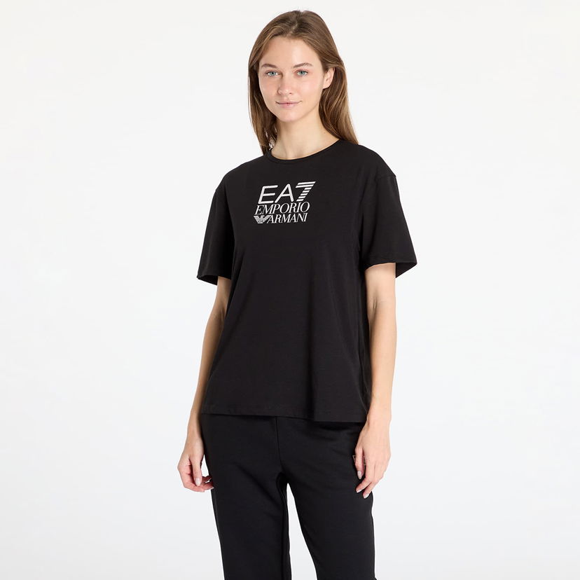 Majica kratkih rukava Emporio Armani EA7 Emporio Armani T-Shirt Crna | 6DTT10TJVLZ0200