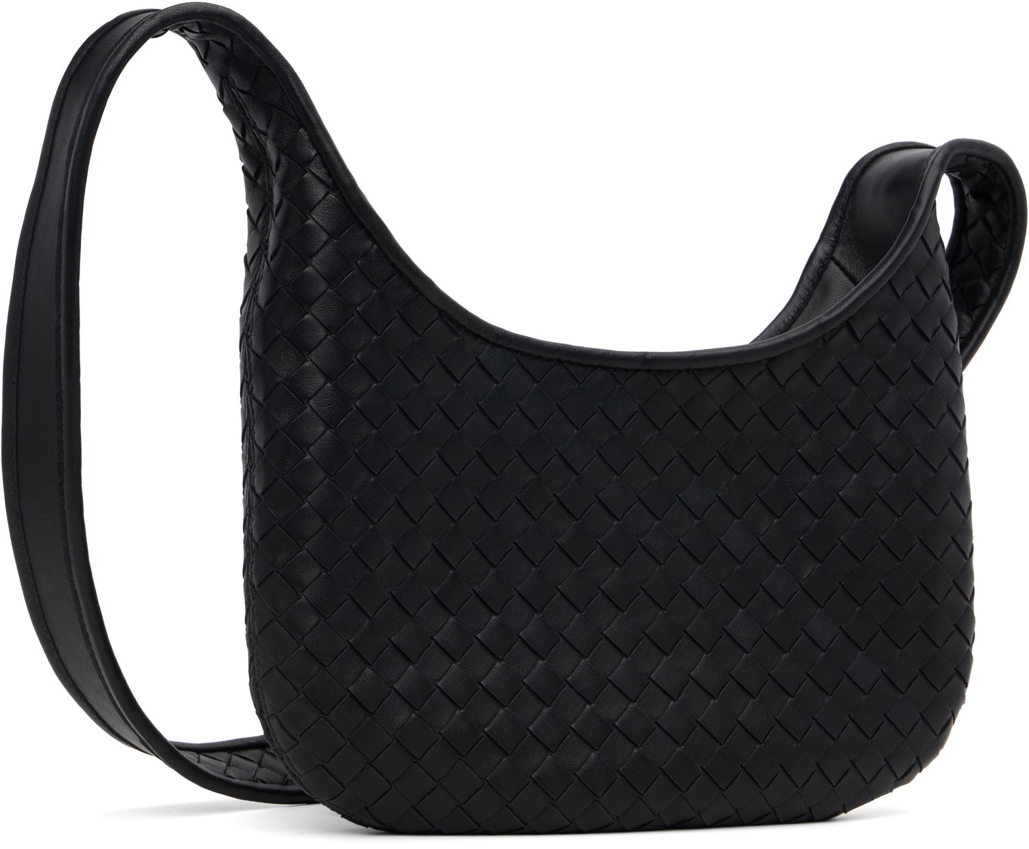 Torba za rame Bottega Veneta Bottega Veneta Small Veneto Shoulder Bag Crna | 836918V5RI18803, 1