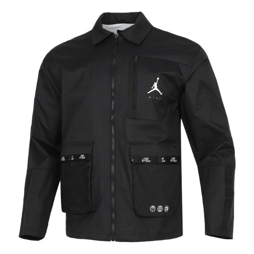 Jakna Jordan Jordan Cargo Sports Lapel Jacket Crna | DJ0243-010