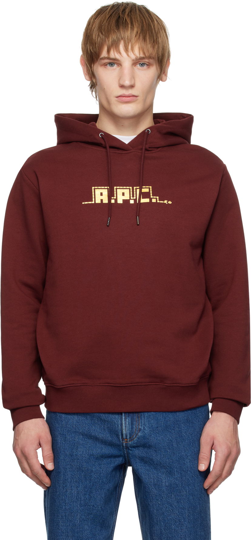 Dukserice A.P.C. Snake Graphic Print Hoodie Tamnocrvena | COHBY-M27974