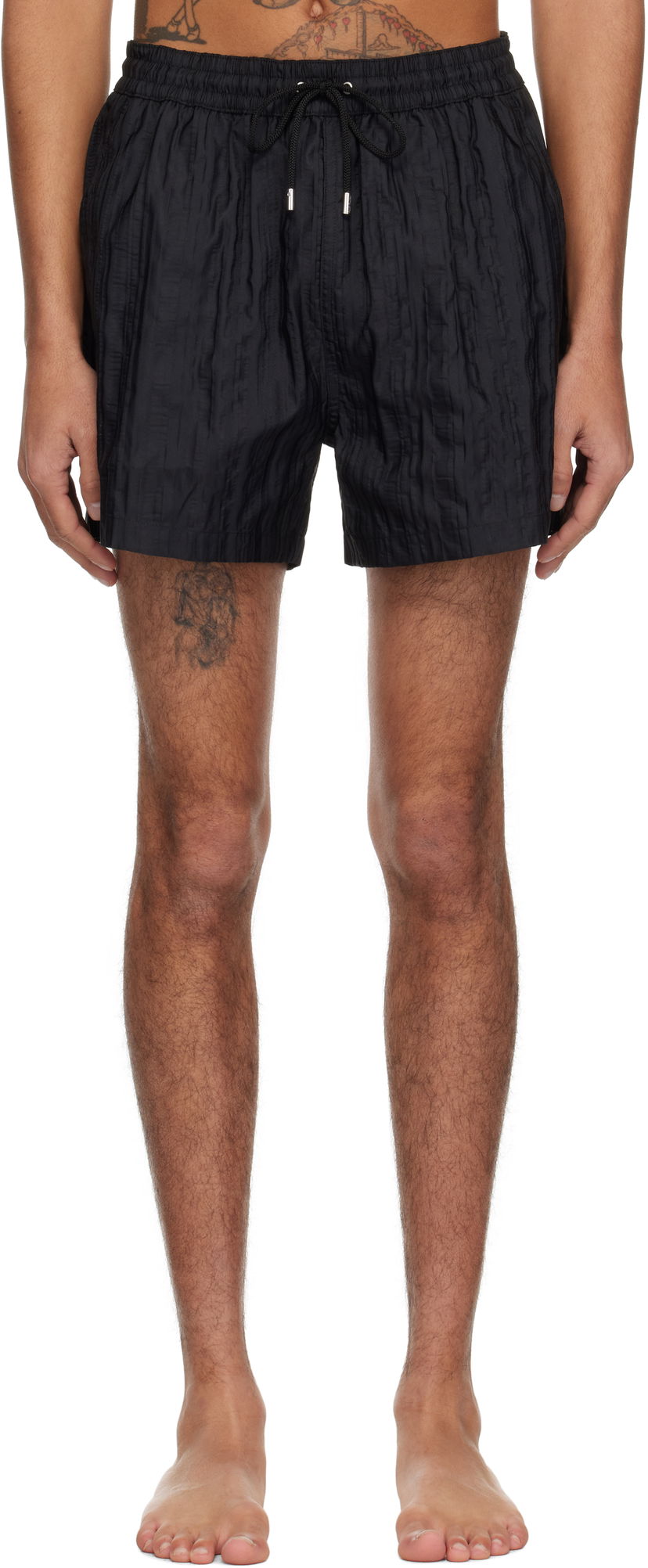 Kupaći kostimi Paul Smith Paul Smith Shadow Stripe Swim Shorts Crna | M1A-239B-M41379-79