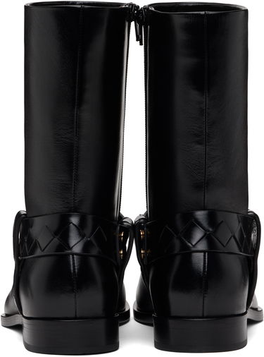 Odjeća Bottega Veneta Bottega Veneta Achille Leather Boots Crna | 816615V3H901000, 1