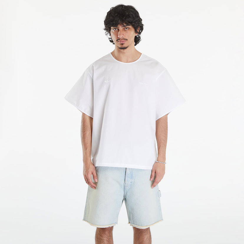 Majica kratkih rukava adidas Originals Wales Bonner x Poplin Top White Bijela | IW3607
