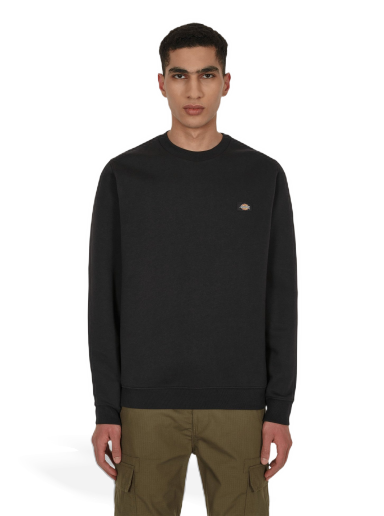 Dukserice Dickies Oakport Crewneck Sweatshirt Crna | DK0A4XCE BLK1