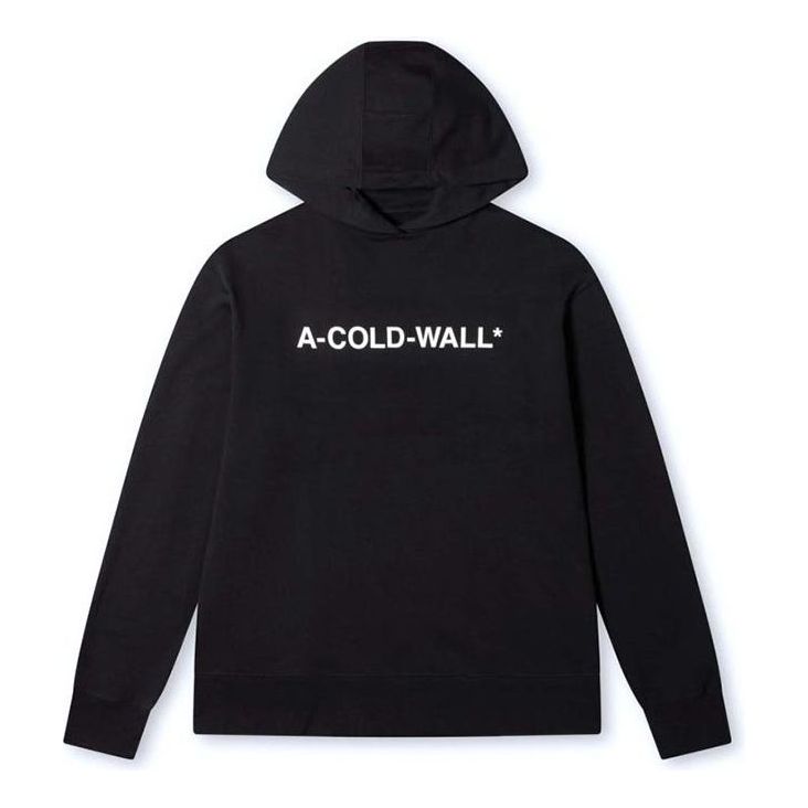 Dukserice A-COLD-WALL* Essential Logo Hoodie Crna | ACWMW083-BLACK