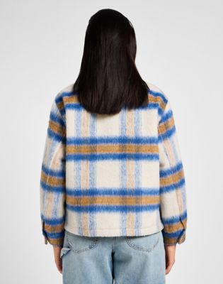 Jakna Lee Lee Cropped Wool Jacket Size XS Višebojno | 112355153, 0