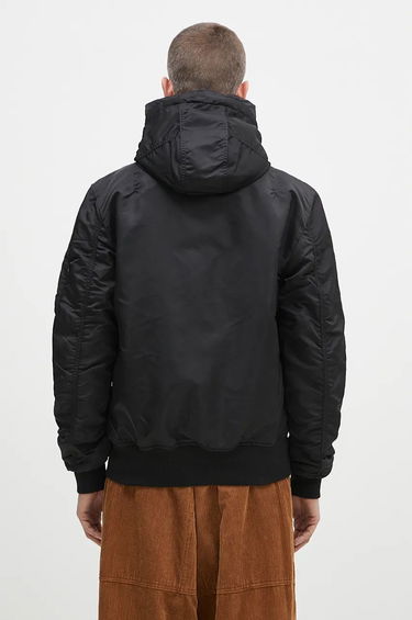 Bomber jakna Alpha Industries MA-1 Hooded Bomber Jacket Crna | 158104.03, 1