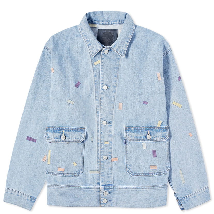Jakna Levi's Levi's Vintage Clothing Utility Trucker Jacket Plava | A7150-0002