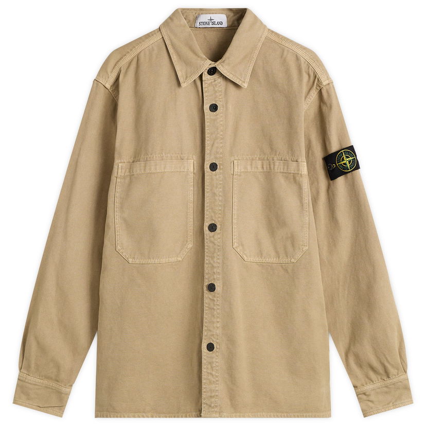 Košulja Stone Island Old Effect Garment Dyed Overshirt Bež | K2S151200025-V019A
