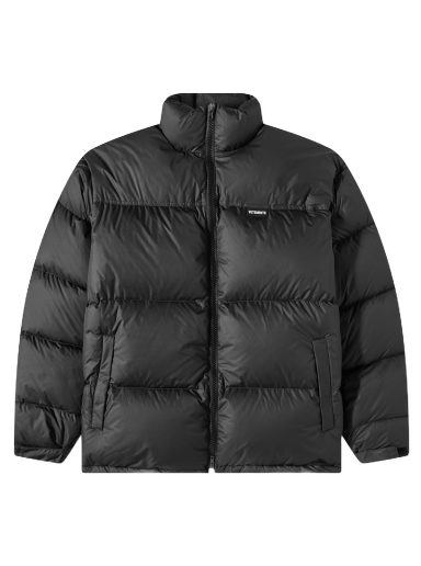 Pernata jakna VETEMENTS Logo Puffer Jacket Black Crna | UE54JA660B