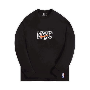 Majica kratkih rukava KITH & Nike For New York Knicks Tee Crna | DA1634 010, 0