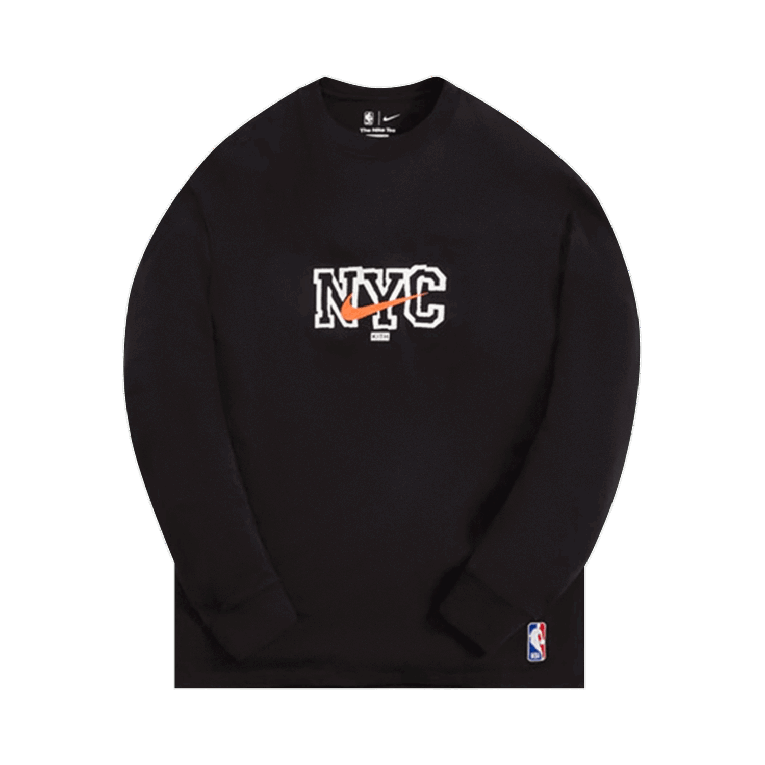 Majica kratkih rukava KITH & Nike For New York Knicks Tee Crna | DA1634 010, 0
