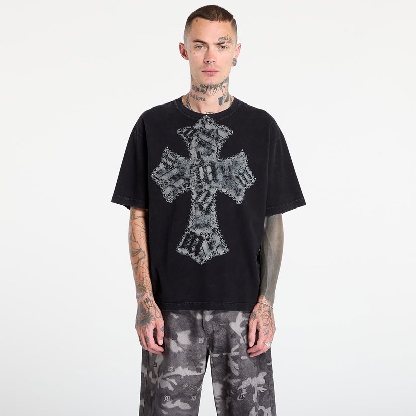 Majica kratkih rukava MISBHV MISBHV Goth T-Shirt Crna | 251M109