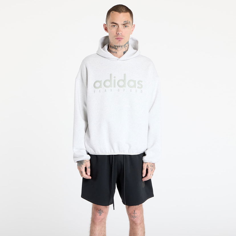 Dukserice adidas Originals adidas x Fear Of God Athletics Fleece Hoodie Siva | JZ7366