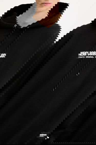 Dukserice Neighborhood NEIGHBORHOOD Solid Sweat Hoodie Crna | 251UWNH.CSM04, 3
